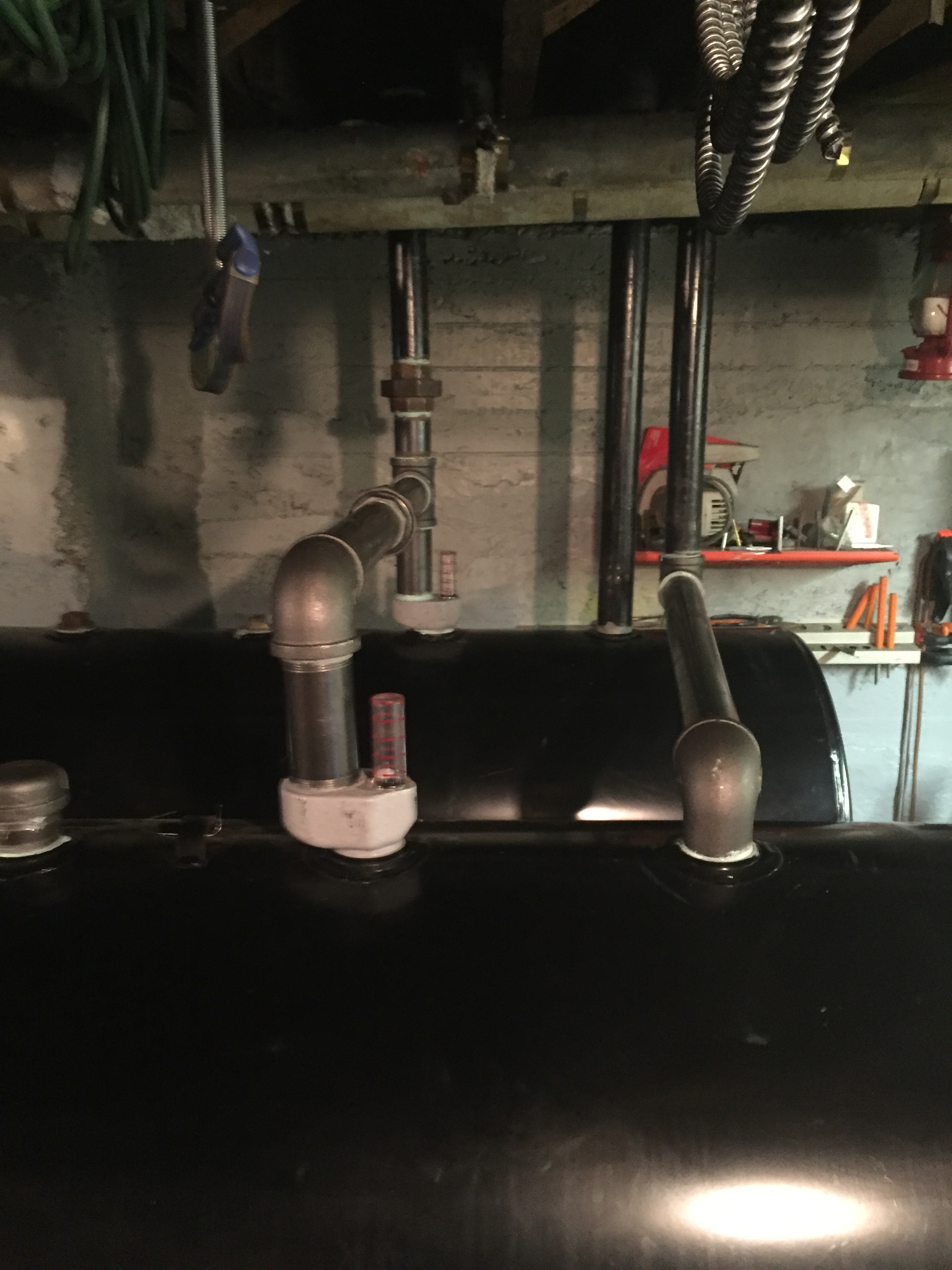 Combined Energy Services Installation of Multiple Indoor Fuel Oil Tanks